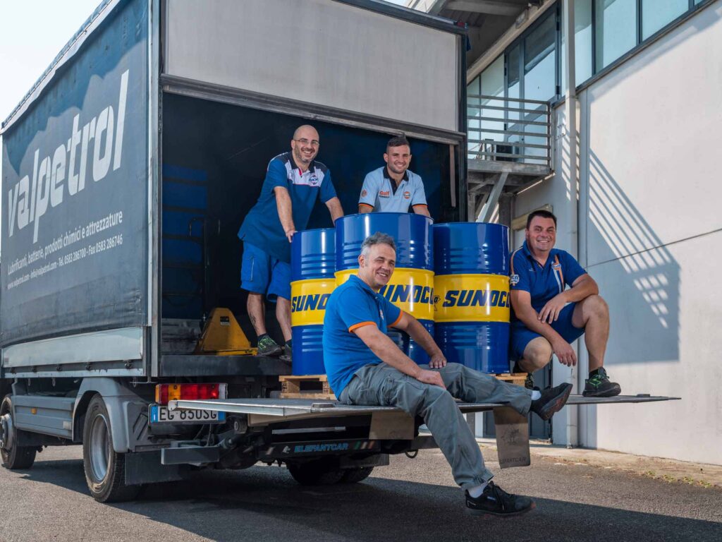 Lubrificanti per flotte aziendali e distributore Gulf sul territorio del Centro Italia con Valpetrol 