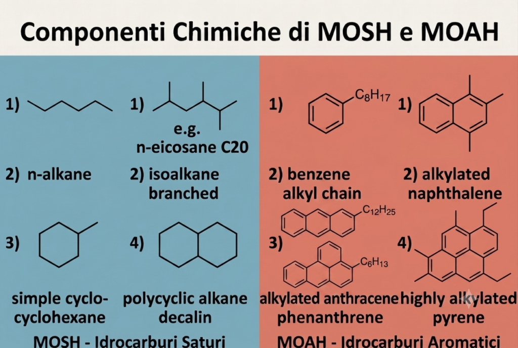 Contaminazione invisibile da MOAH e MOSH negli alimenti e lubrificanti food grade per prevenirla
